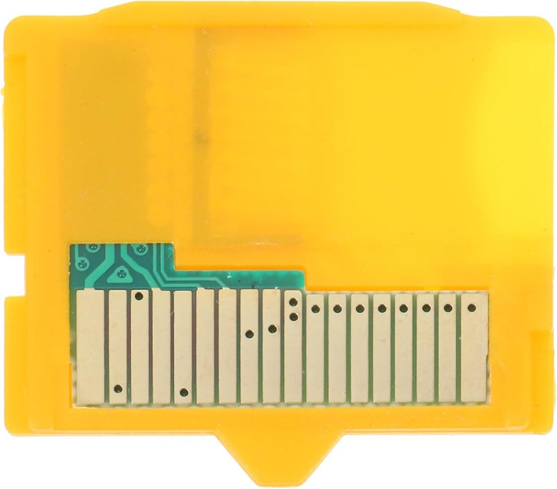 OSALADI Micro Attachment,Camera to Card Insert Adapter,Memory Adapter for Micro HC Yellow - Image 1